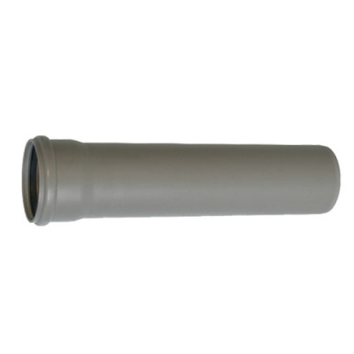 Труба канализационная внутренняя D50 мм L-1500 мм стенка 1,8