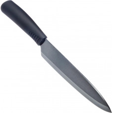 Нож кухонный SATOSHI Бусидо керамический, черный, 17,5см