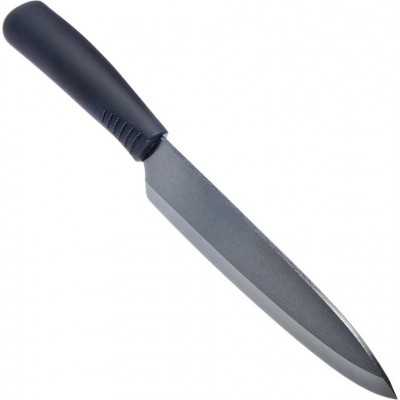 Нож кухонный SATOSHI Бусидо керамический, черный, 17,5см