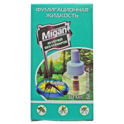 Жидкость от комаров 45 ночей, 30мл MIGAN Я-222