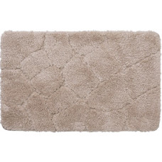 Коврик для ванной комнаты, 50*80 см, микрофибра, серый, IDDIS